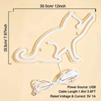 Cat LED Neon Sign for Stylish Home Décor - Perfect Cat Neon Sign for Pet Lovers