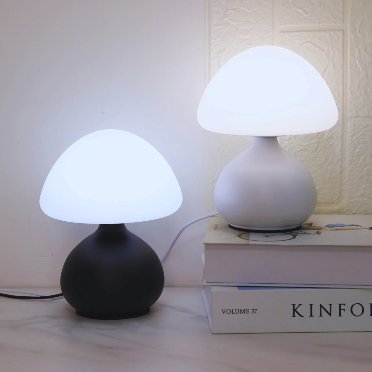 Dimmable Mushroom LED Table Lamp